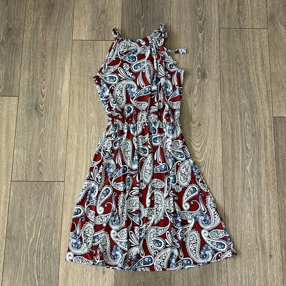 Banana Republic Paisley Dress - Picture 4 of 10